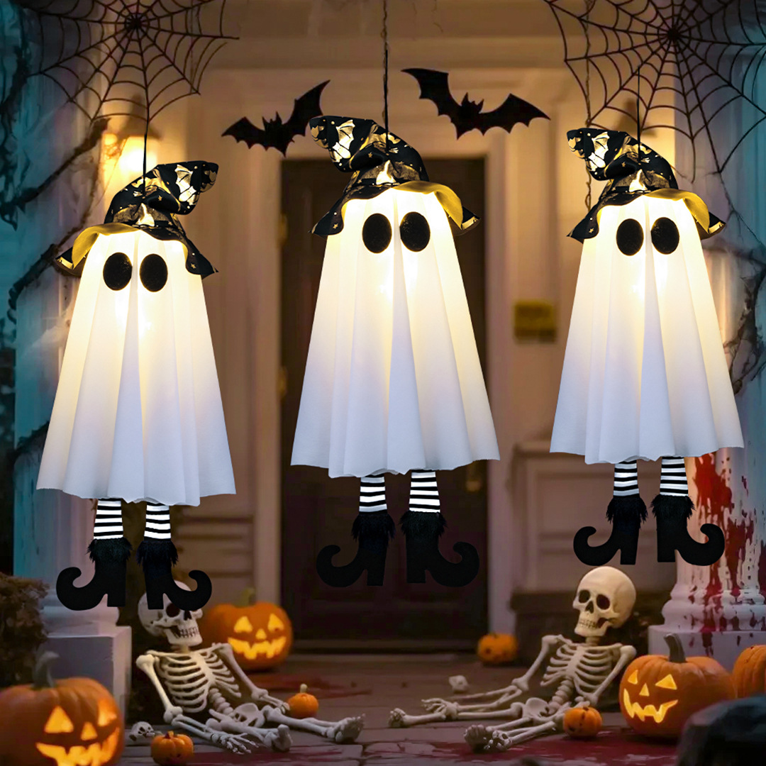 Outdoor Lighting On House - 1/3pcs Halloween LED Light Up Witch