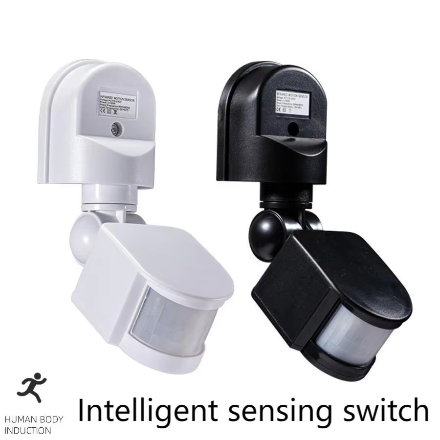 Outdoor Lighting Switch - 110-240V PIR Motion Sensor 12V Automatic