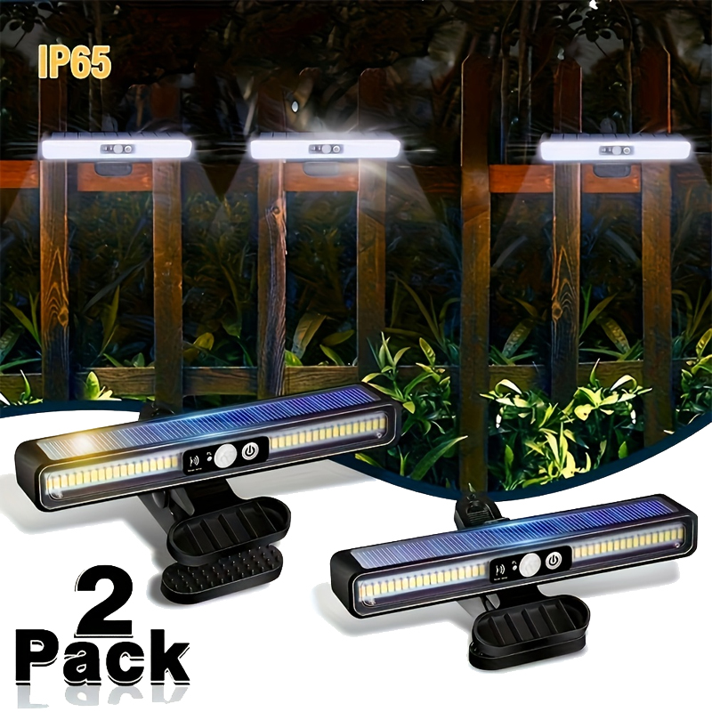 Outdoor Lighting Portable - Clip On Solar Motion Lights Outdoor
