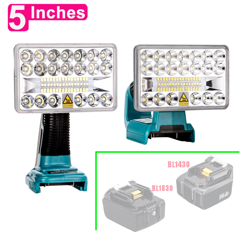 Outdoor Lighting Milwaukee - Car Work Lamp Li-ion Battery Adapter