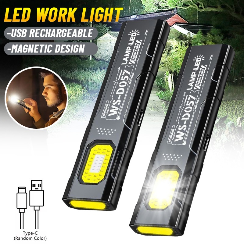 Outdoor Lighting Portable - Powerful Mini Security flashing work light