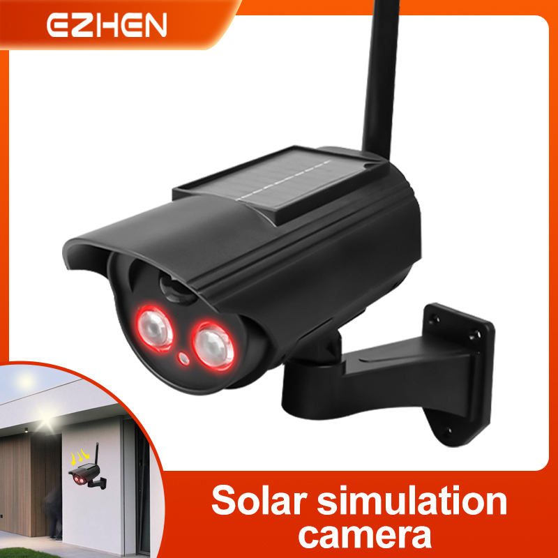 Outdoor Lighting On House - Outdoor Solar Simulation Camera Waterproof Dummy