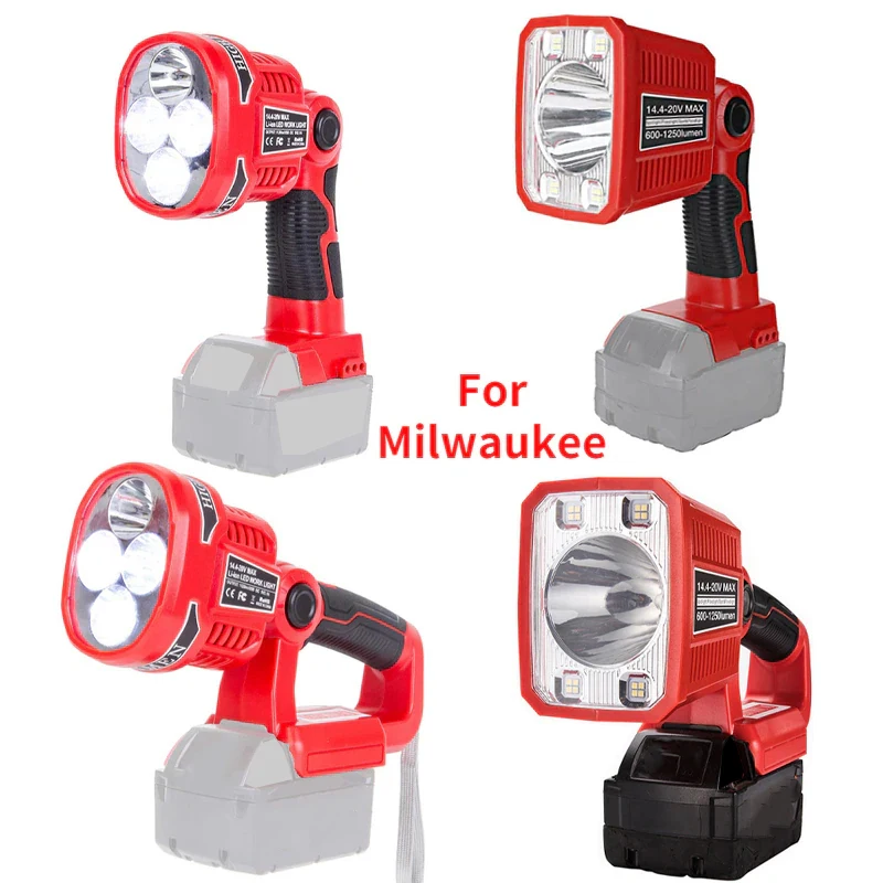 Outdoor Lighting Milwaukee - Portable LED Lamp Work Light For