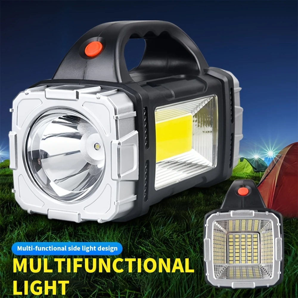 Outdoor Lighting Portable - Portable Powerful USB Rechargeable Flashlight Solar