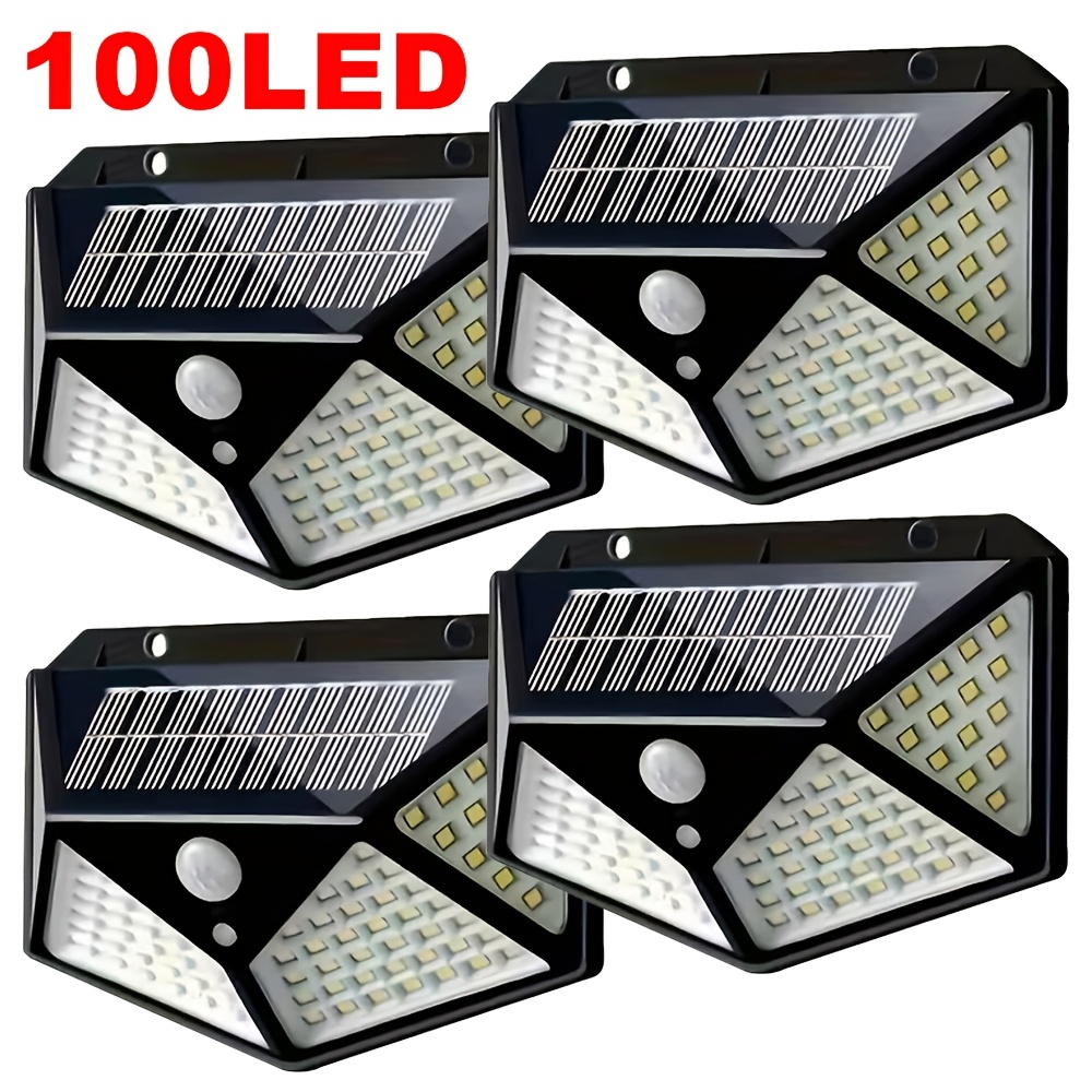 Outdoor Lighting Portable - 100LED Outdoor Solar Garden Light Outdoor