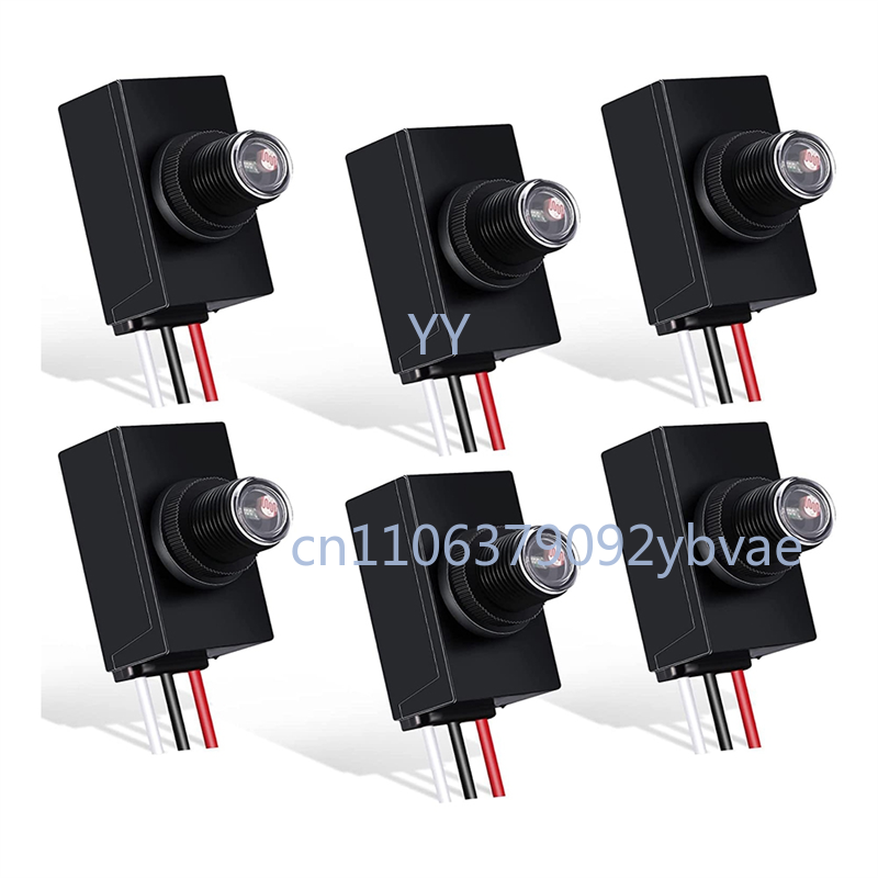 Outdoor Lighting Switch - 6 Packs Dusk to Dawn Sensor
