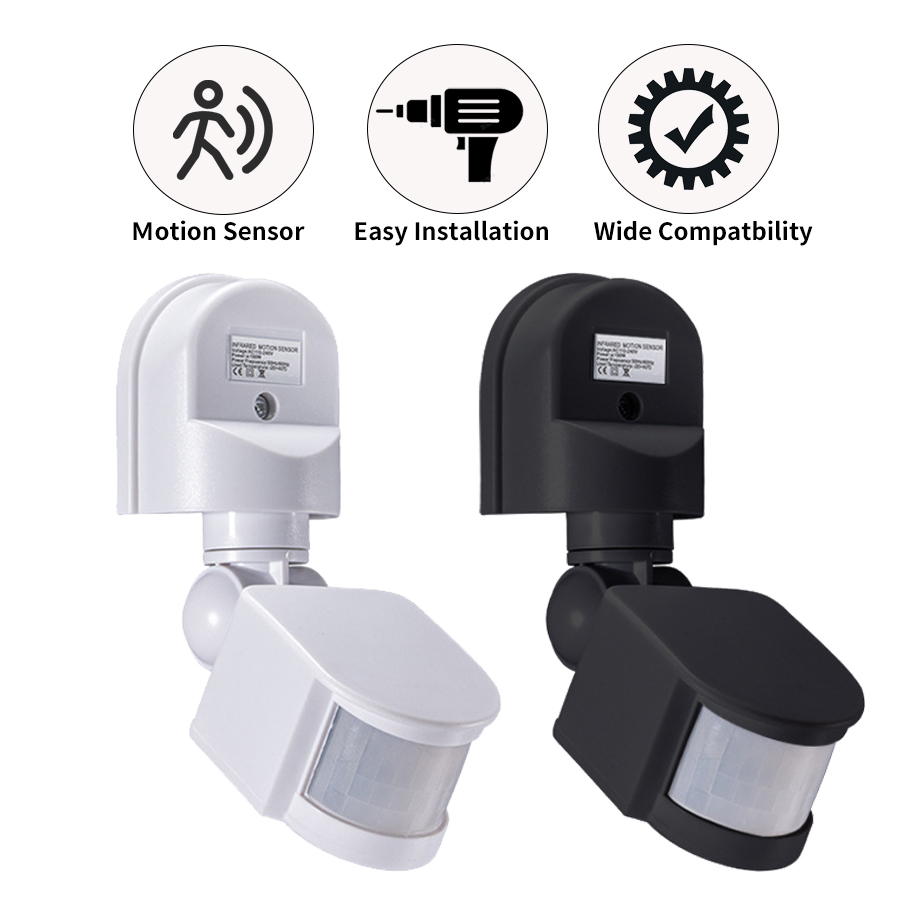 Outdoor Lighting Switch - PIR Motion Sensor 220V 110V 12V