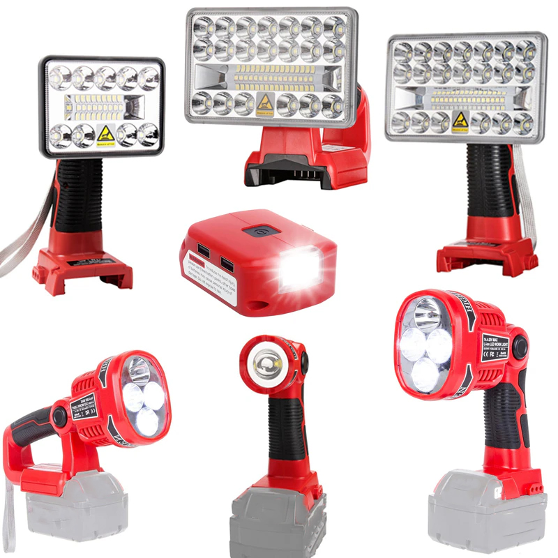 Outdoor Lighting Milwaukee - LED Work Light For Milwaukee 12W