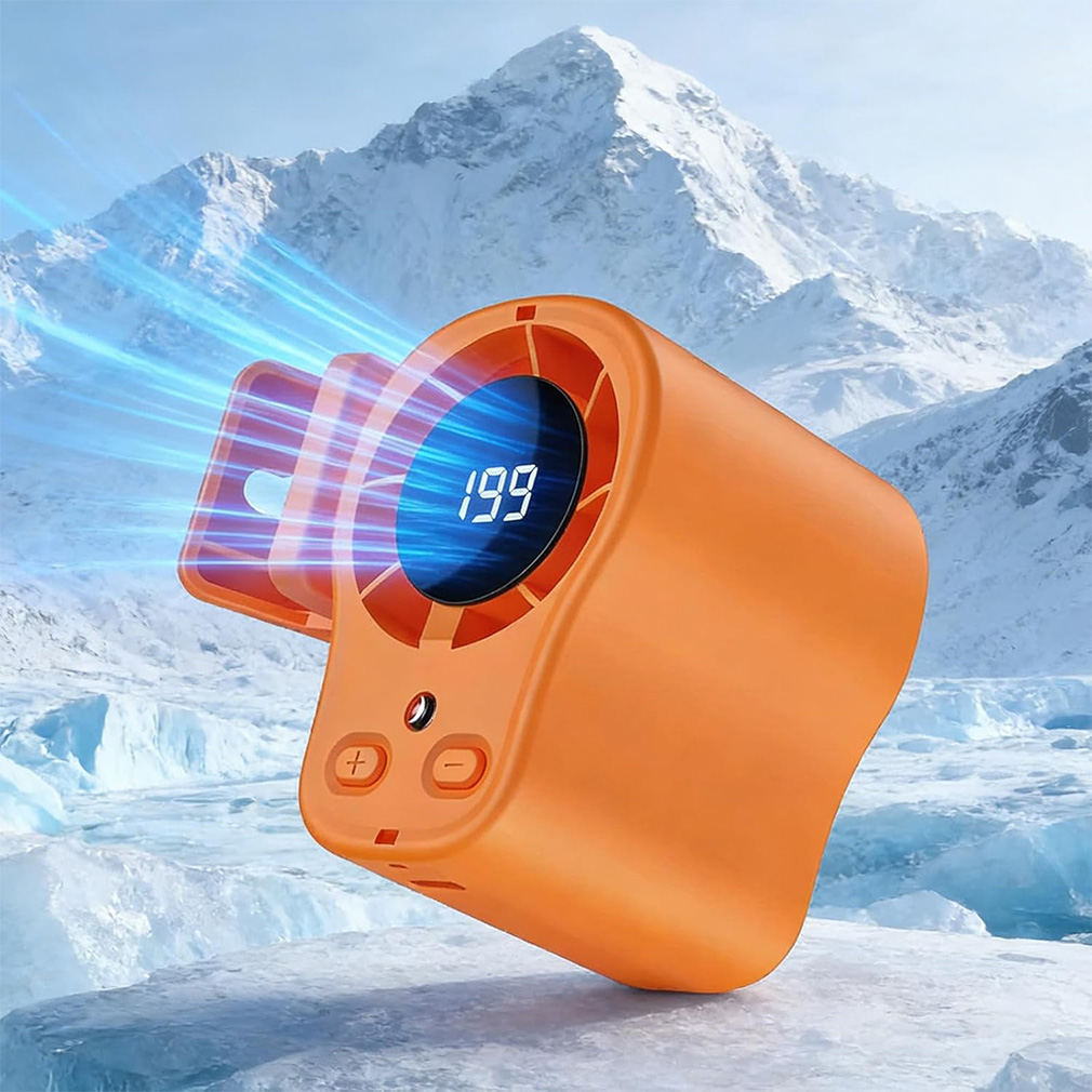 Umbrella Led Clip - Portable Waist Mounted Cooling Fan with