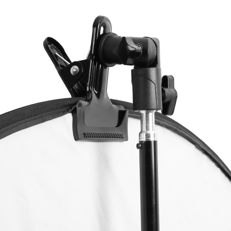 Umbrella Led Clip - Heavy Duty Metal Clamp Holder Reflector
