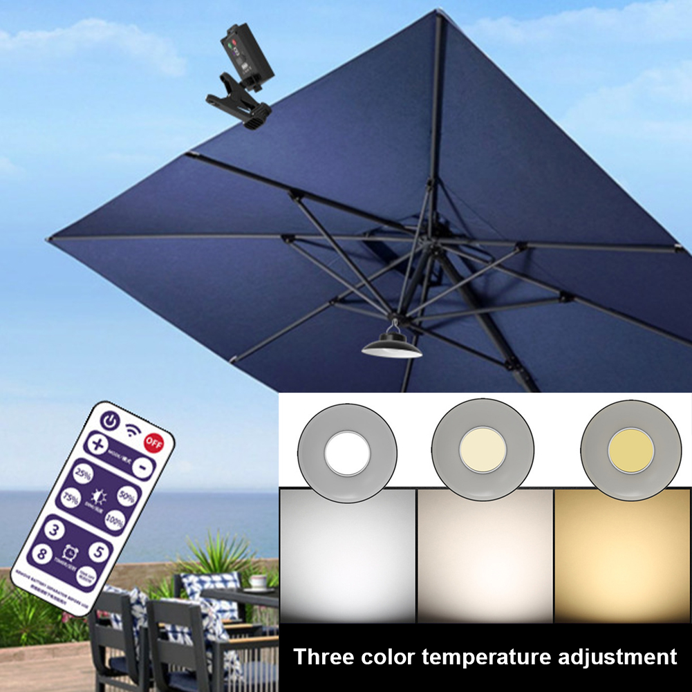Solar Patio Umbrella Light Rem - Umbrella Led Clip ulasan dan harga