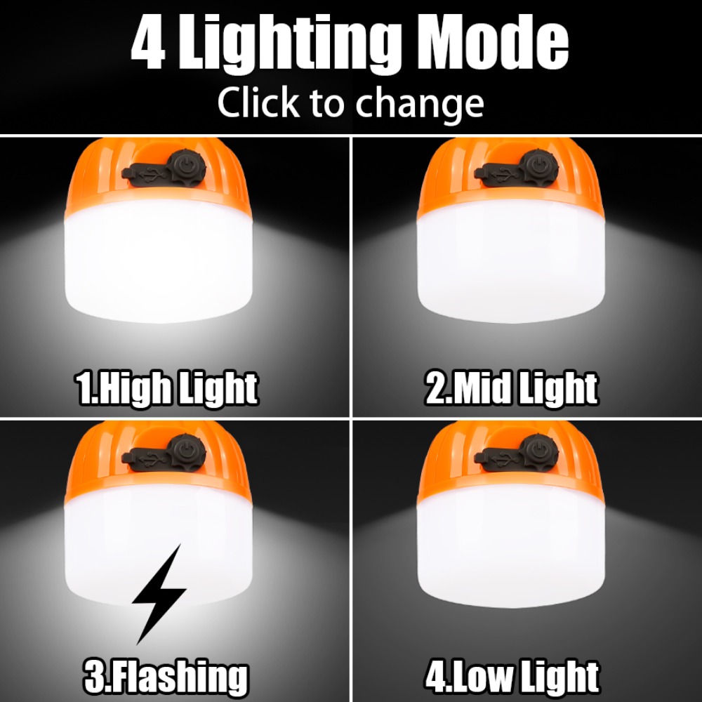 Portable Mini Camping Lamp 4 L - Outdoor Lighting Portable ulasan dan harga