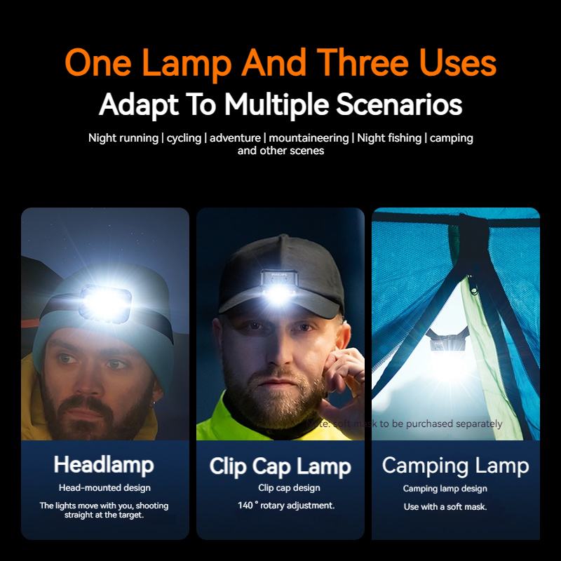 Philips LED Headlamp Sensor He - Outdoor Lighting Philips ulasan dan harga