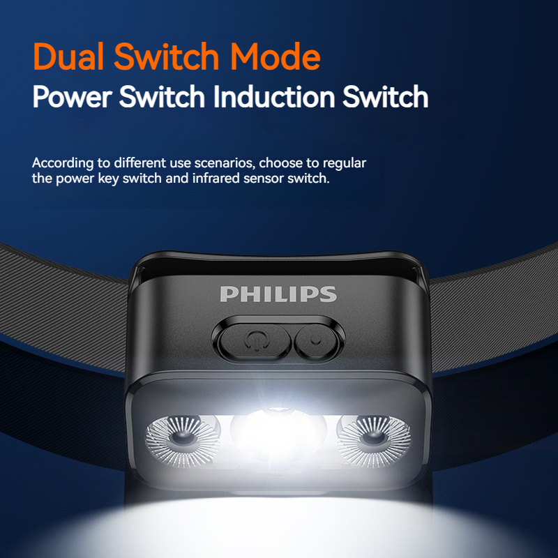Philips LED Headlamp Sensor He - Outdoor Lighting Philips ulasan dan harga