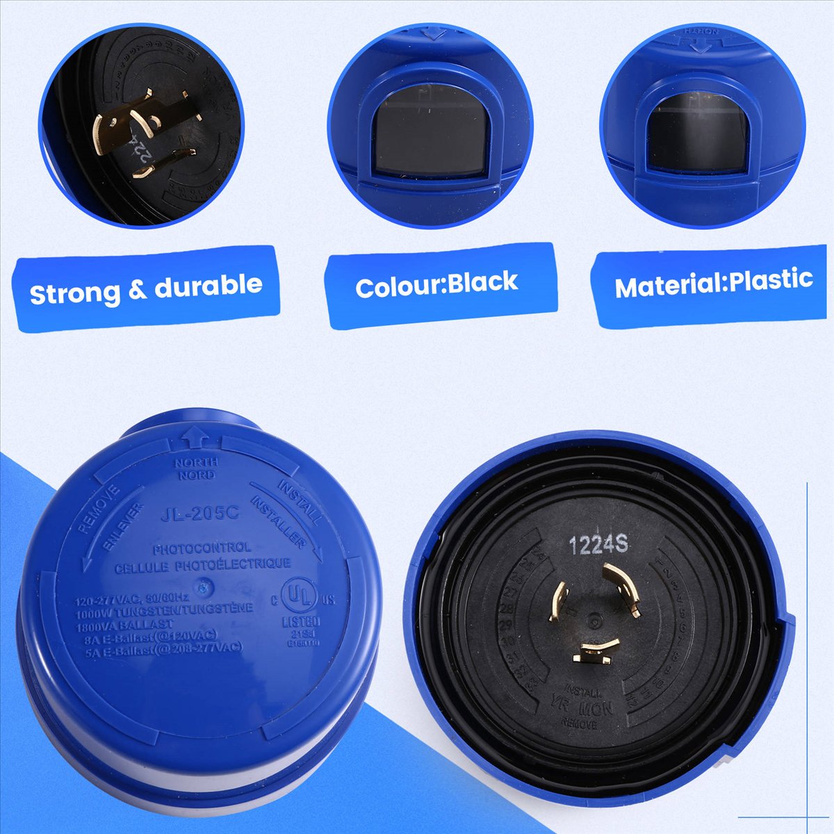 AS99 HAPPY^3 Pack Photocell fo - Outdoor Lighting Switch ulasan dan harga