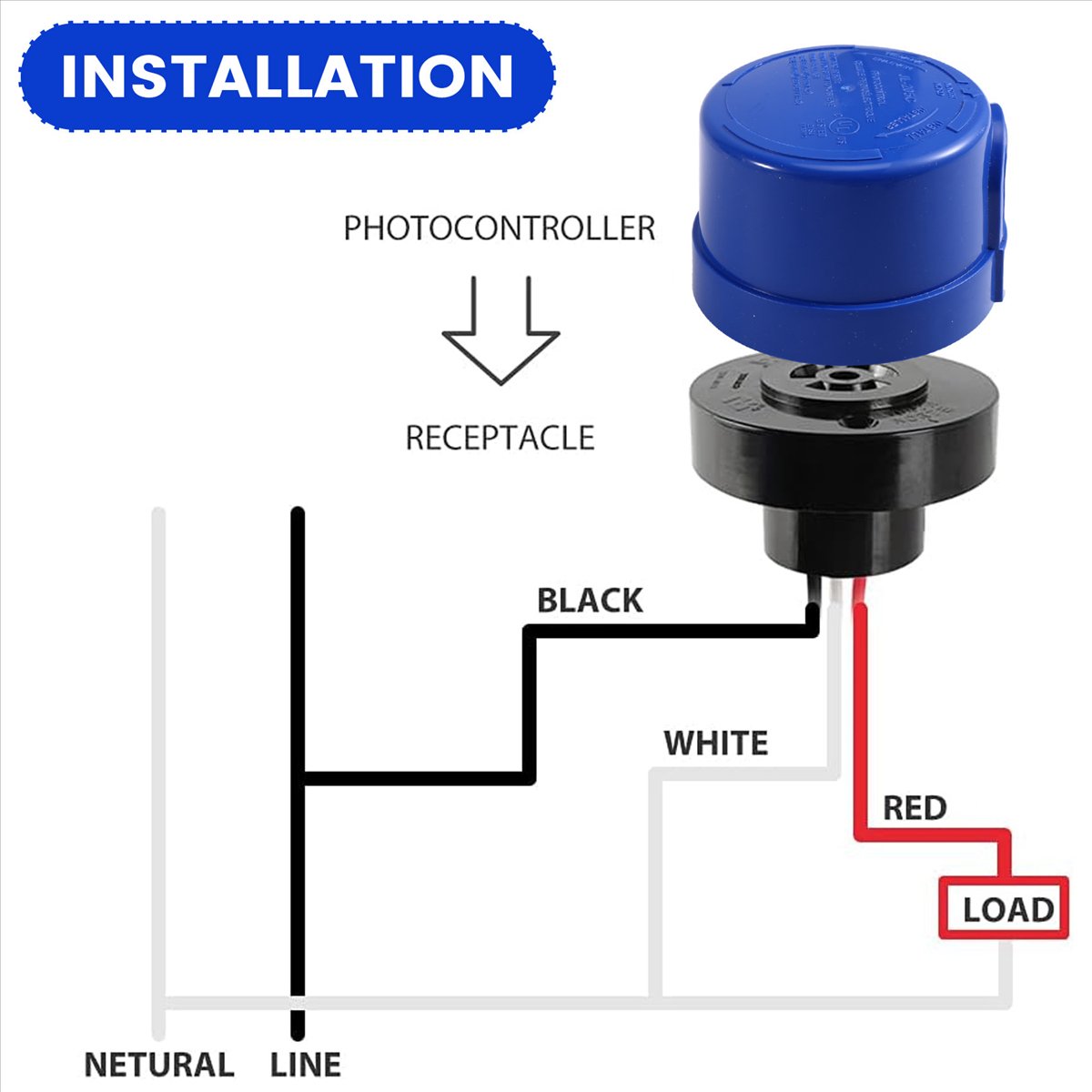 AS99 HAPPY^3 Pack Photocell fo - Outdoor Lighting Switch ulasan dan harga
