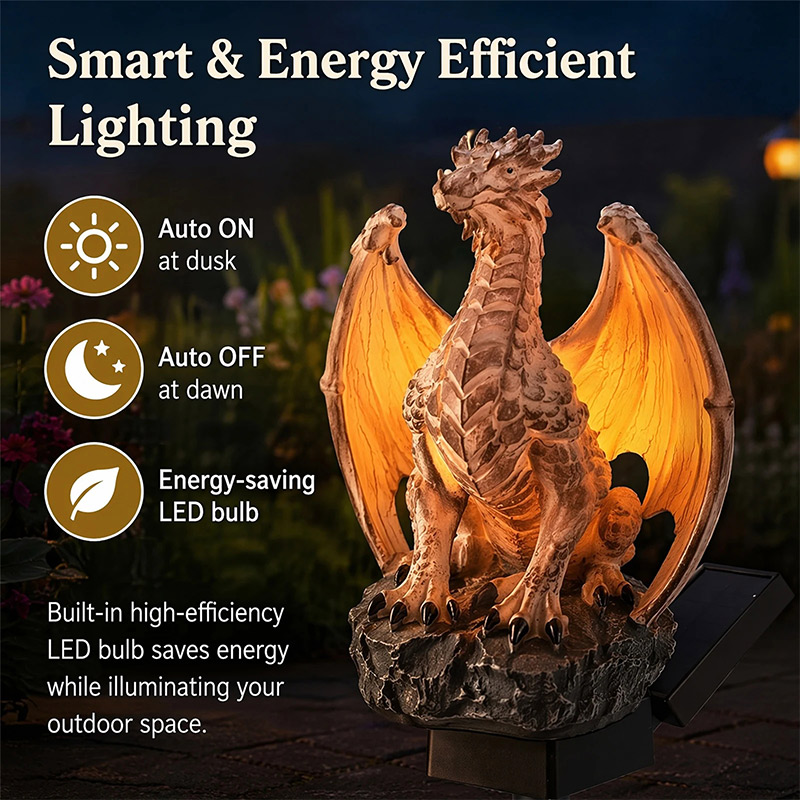 Dragon Legacy Golden Ember Edi - Halo Outdoor Lighting ulasan dan harga