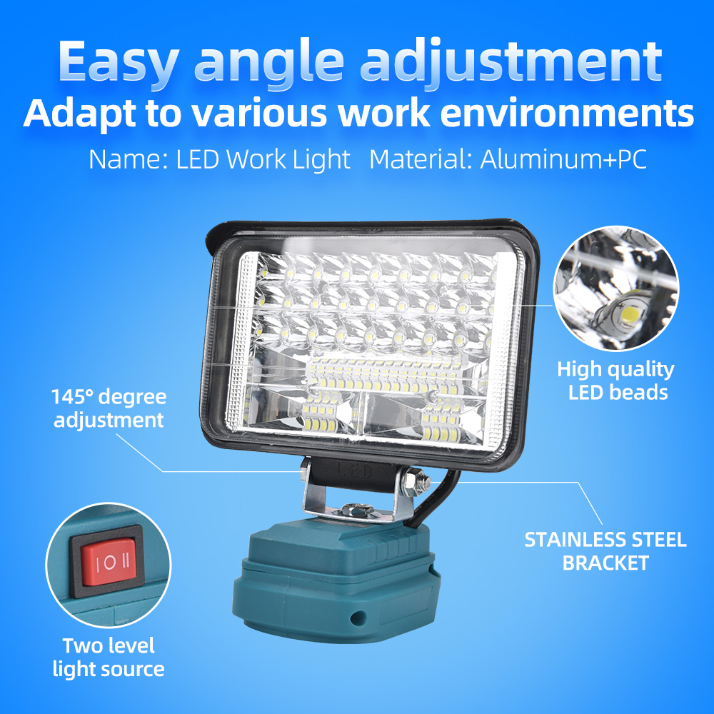18V LED Lamp Work Light For Ma - Outdoor Lighting Milwaukee ulasan dan harga