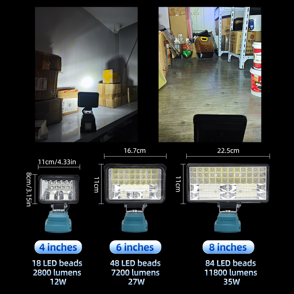 18V LED Lamp Work Light For Ma - Outdoor Lighting Milwaukee ulasan dan harga