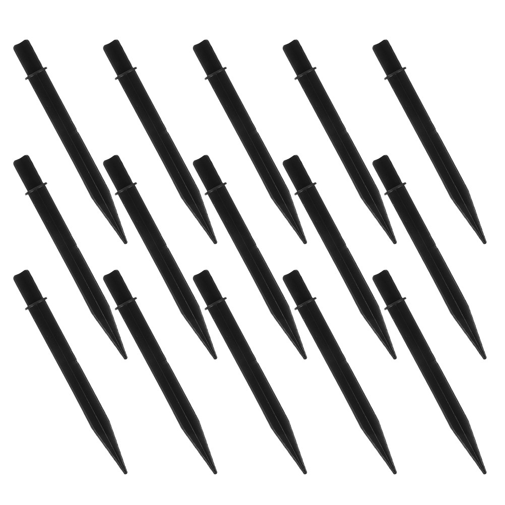 15Pcs Black Ground Stakes for  - Outdoor Lighting Ground ulasan dan harga