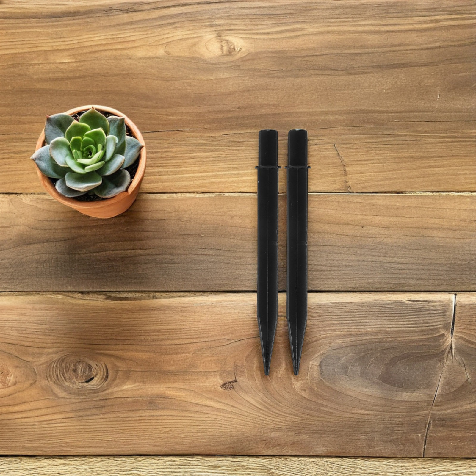 15Pcs Black Ground Stakes for  - Outdoor Lighting Ground ulasan dan harga