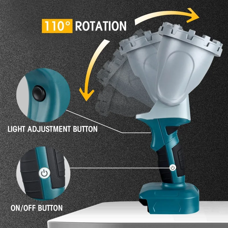 Portable LED Work Light Flashl - Outdoor Lighting Milwaukee ulasan dan harga