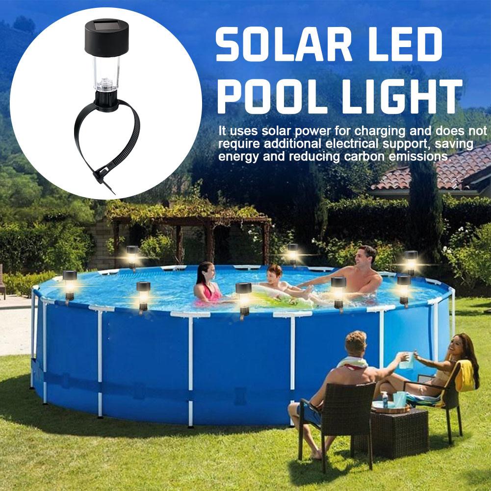 Solar Powered LED Pool Lights  - Outdoor Lighting Ground ulasan dan harga