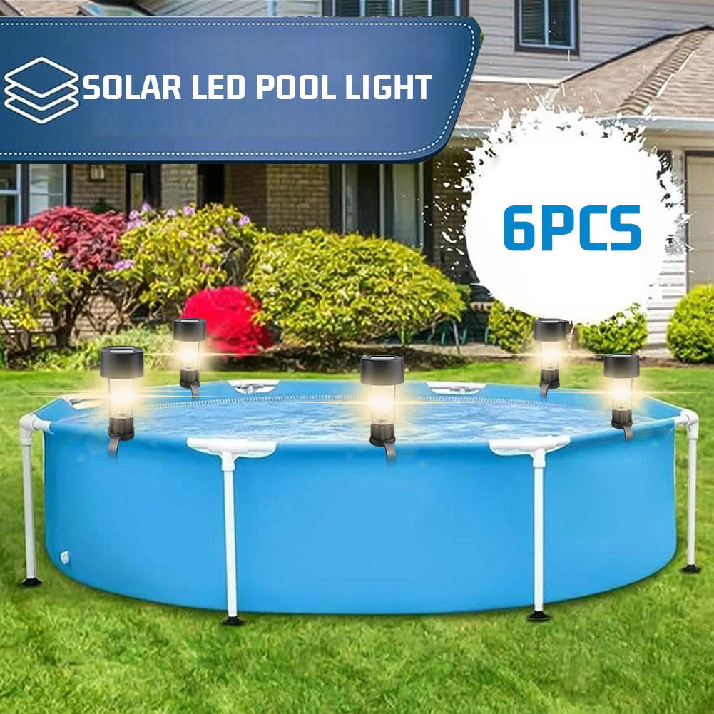 Solar Powered LED Pool Lights  - Outdoor Lighting Ground ulasan dan harga