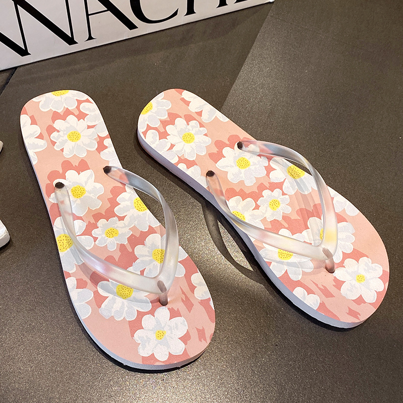 New Flower Beach Slippers Wome - Outdoor Lighting On House ulasan dan harga