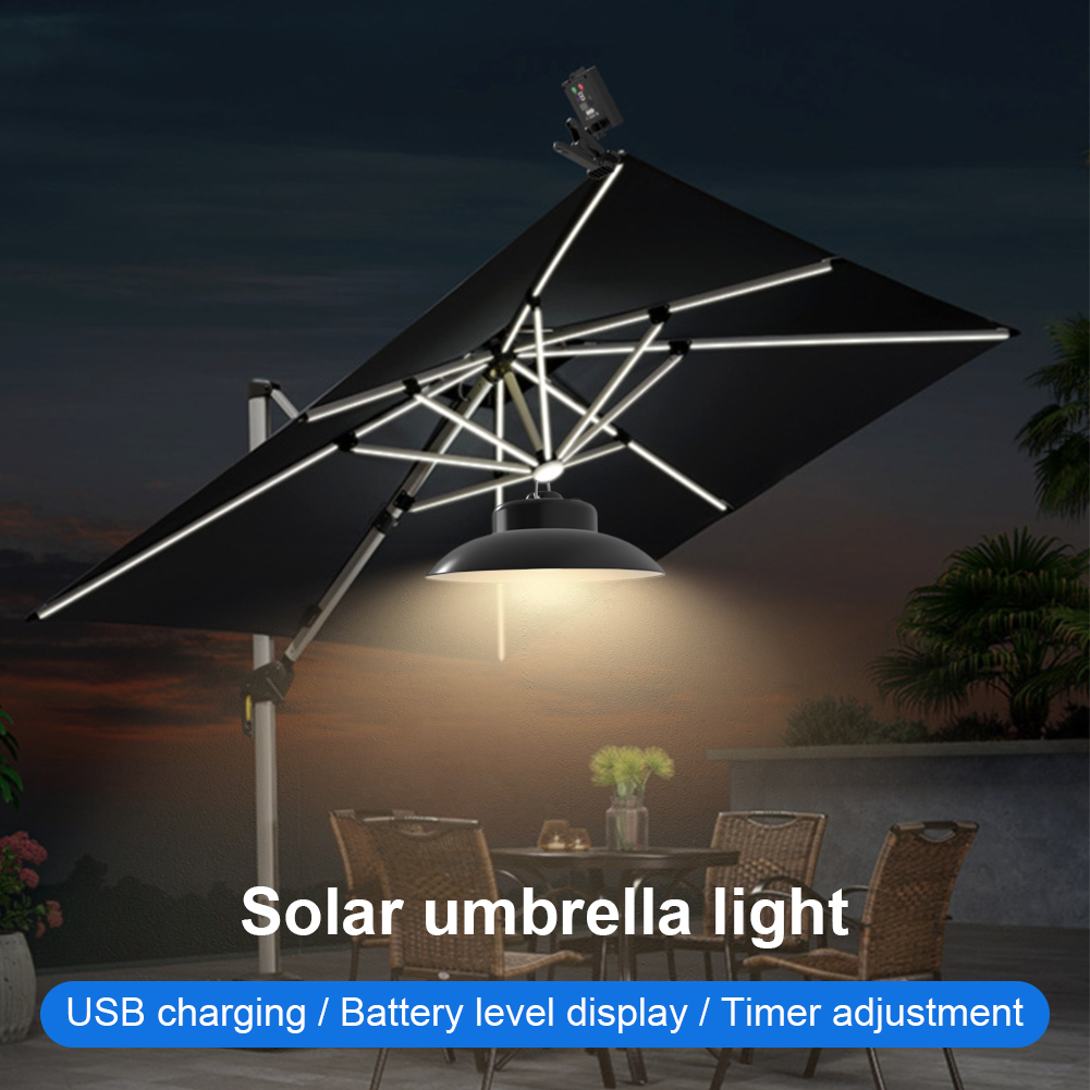 Solar LED Umbrella Lights Remo - Umbrella Led Clip ulasan dan harga