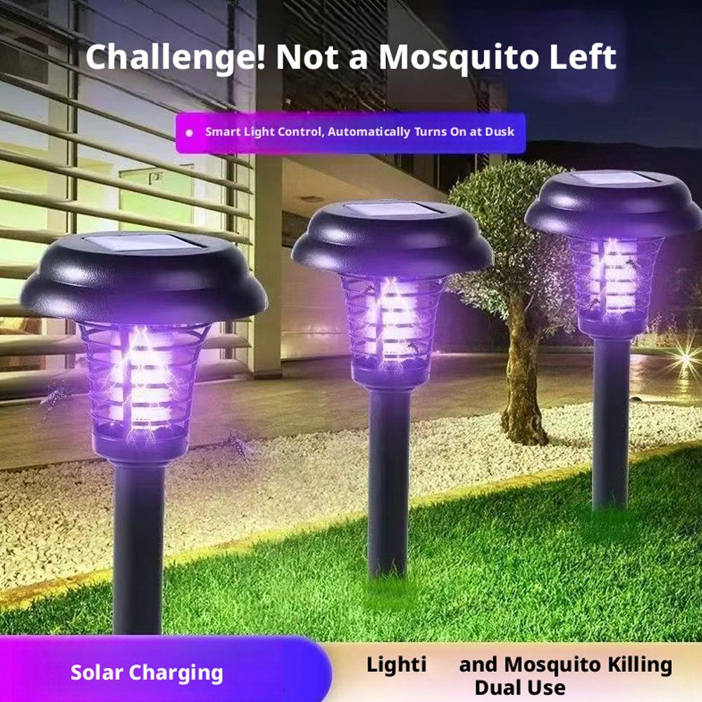 4/2/1pcs Solar Mosquito Killer - Halo Outdoor Lighting ulasan dan harga