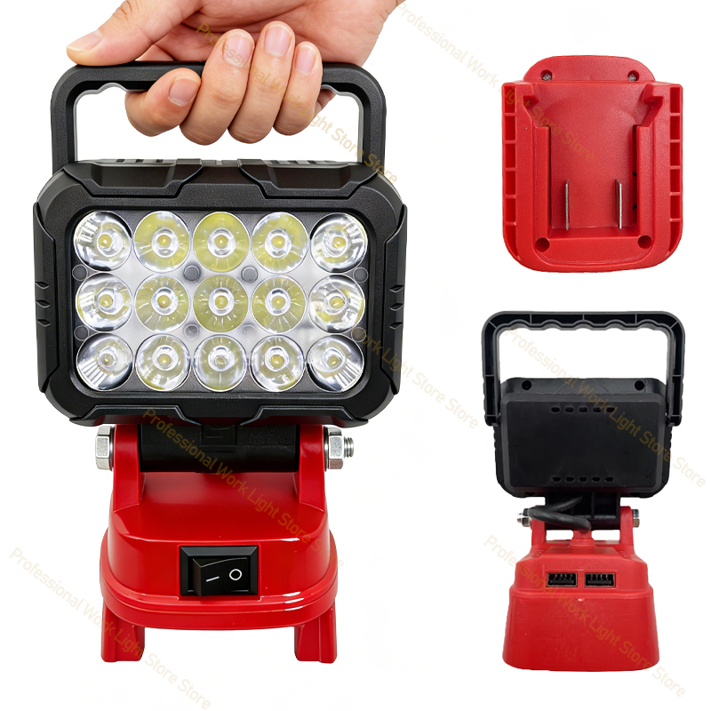 LED Light For Milwaukee Batter - Outdoor Lighting Milwaukee ulasan dan harga