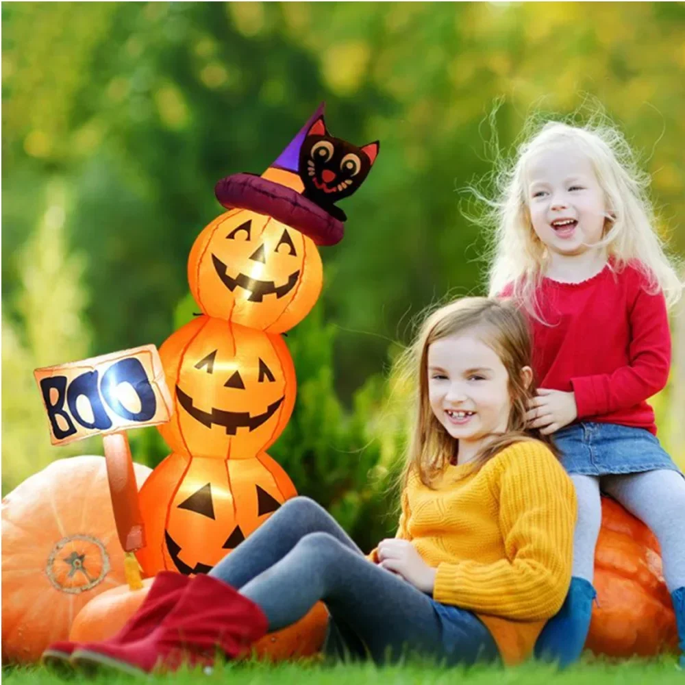 1.6M/5FT Halloween Inflatable  - Outdoor Lighting On House ulasan dan harga