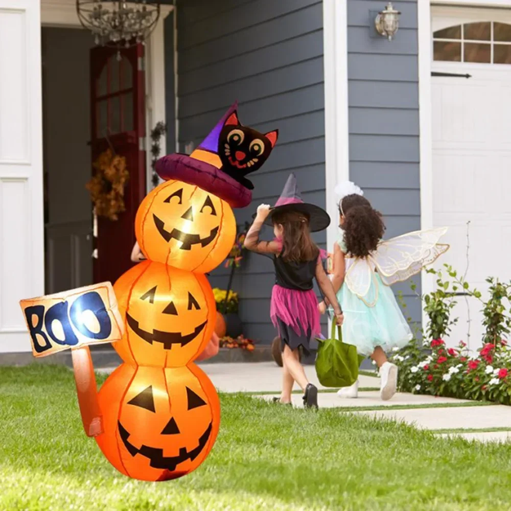 1.6M/5FT Halloween Inflatable  - Outdoor Lighting On House ulasan dan harga