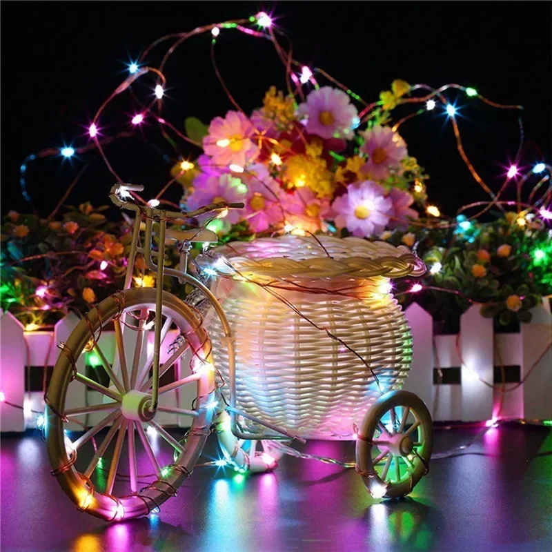Solar Fairy LED Copper Wire Li - Outdoor Lighting On House ulasan dan harga