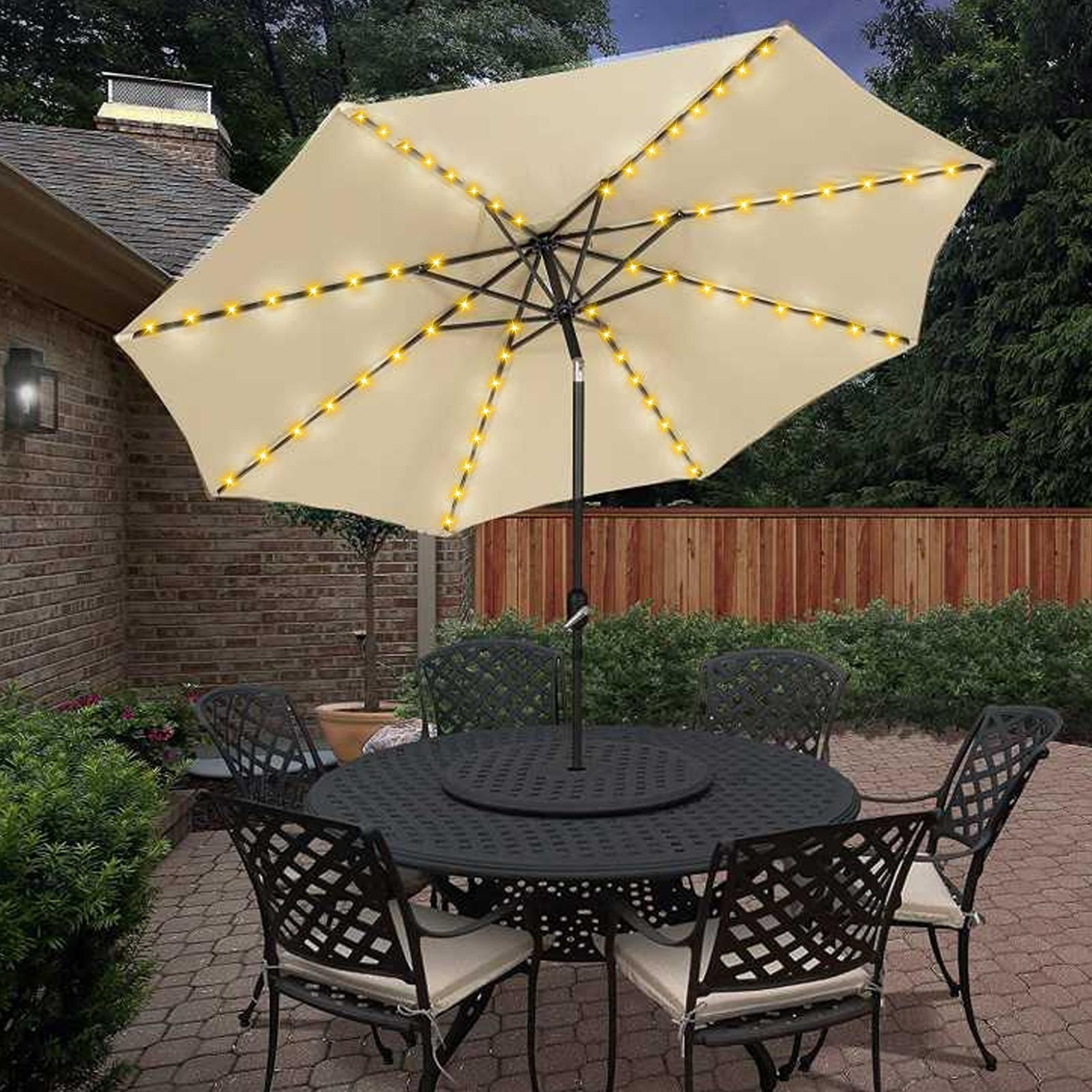 Solar Umbrella String Light 10 - Halo Outdoor Lighting ulasan dan harga