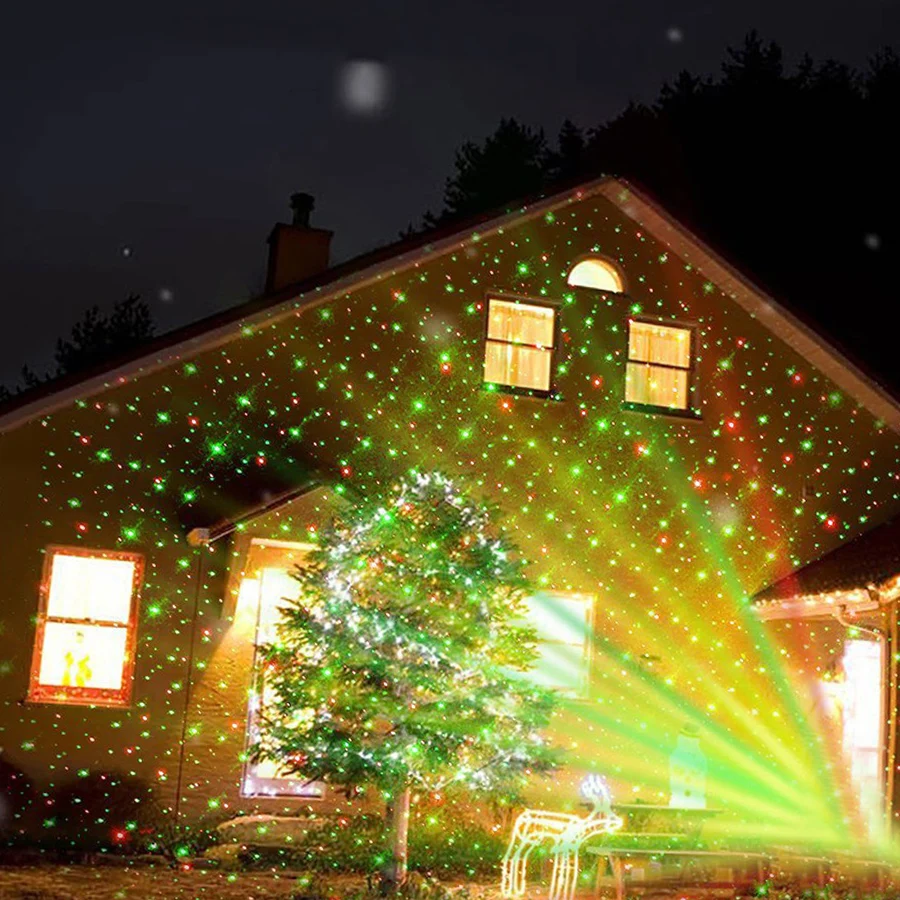 Moving Full Sky Star Laser Pro - Outdoor Lighting On House ulasan dan harga