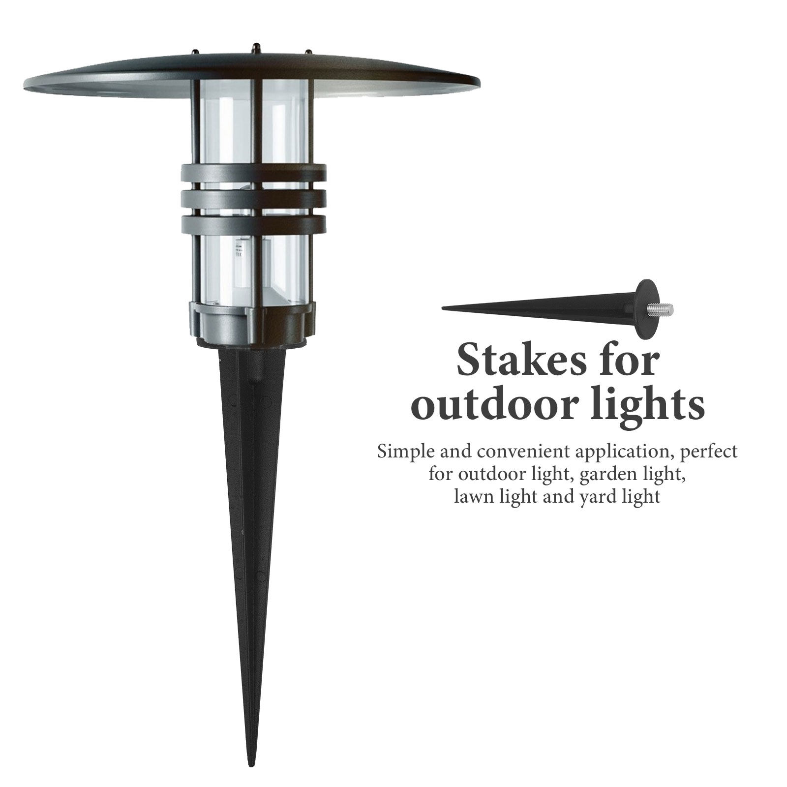 6pcs Ground Stakes Aluminum Al - Outdoor Lighting Ground ulasan dan harga