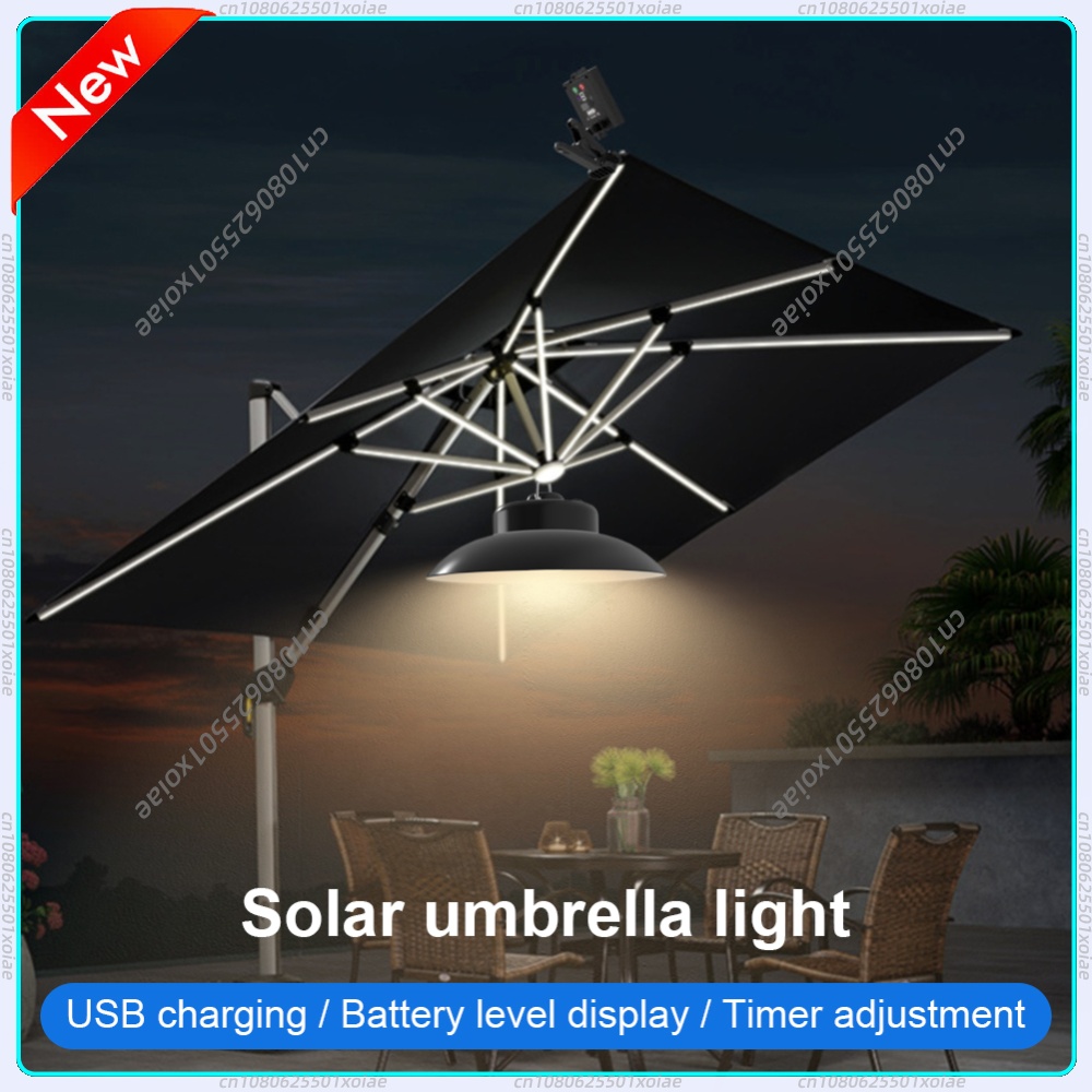 Solar Patio Umbrella Light Rem - Umbrella Led Clip ulasan dan harga