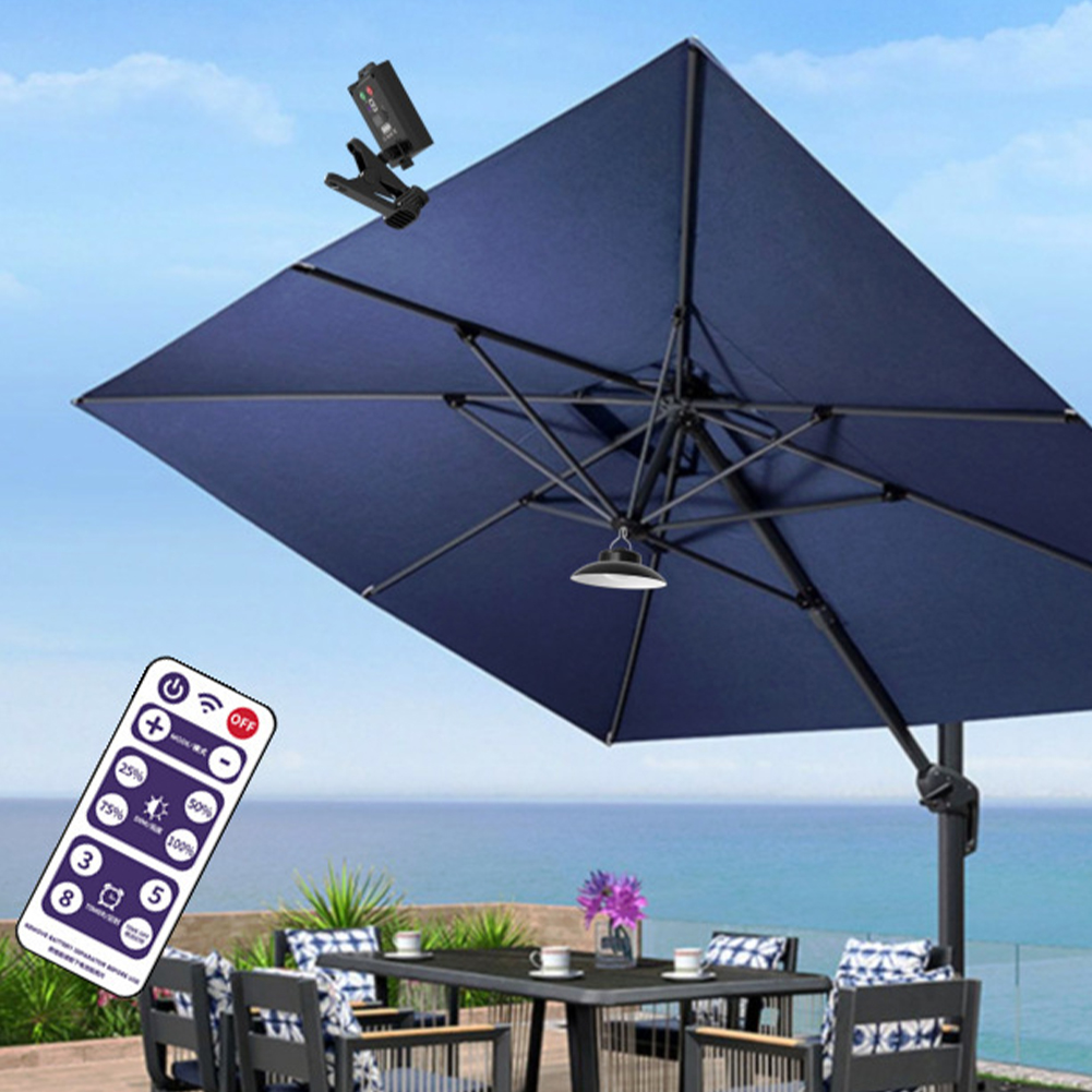 Solar Powered Patio Umbrella L - Umbrella Led Clip ulasan dan harga
