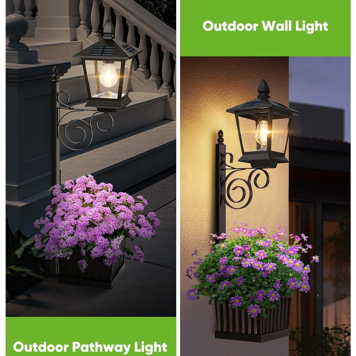 2-in-1 Solar Garden Planter La - Outdoor Lighting Ground ulasan dan harga