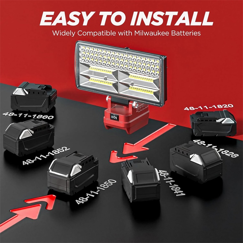 Handheld LED Work Light for Mi - Outdoor Lighting Milwaukee ulasan dan harga