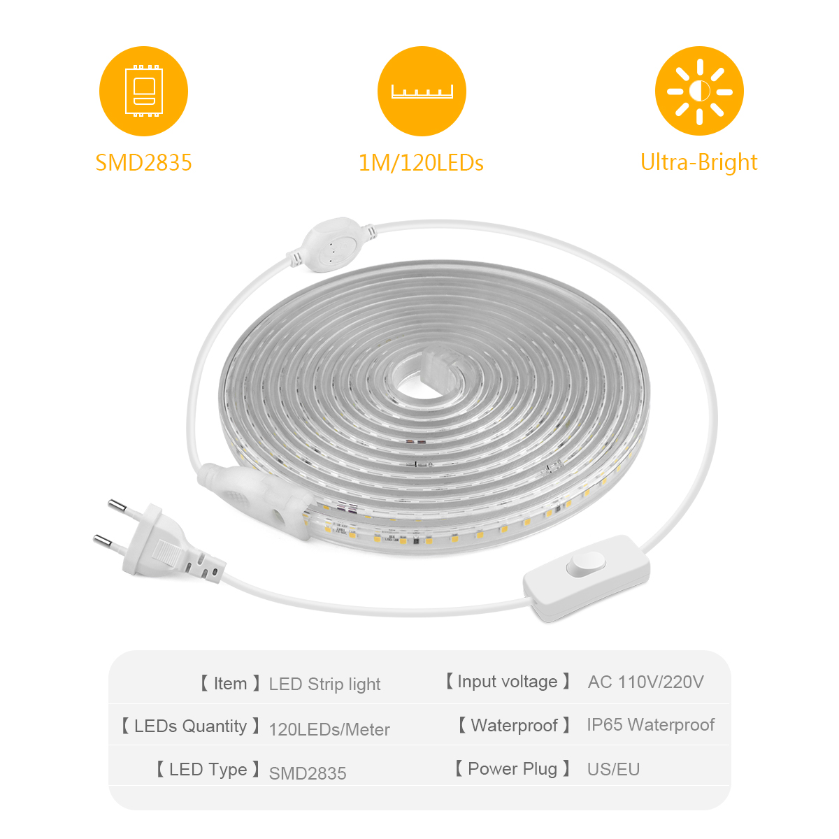 High Bright LED Strip Light 28 - Outdoor Lighting Switch ulasan dan harga