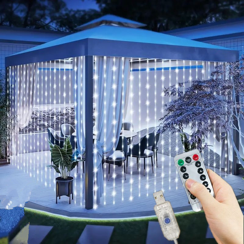 LED Garland Fairy Light Garden - Outdoor Lighting On House ulasan dan harga