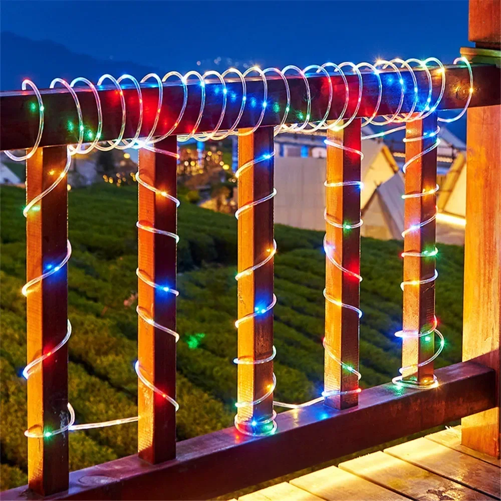 Solar Rope Lights Outdoor Blue - Outdoor Lighting On House ulasan dan harga