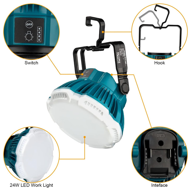 24W LED Work Light For Makita/ - Outdoor Lighting Milwaukee ulasan dan harga
