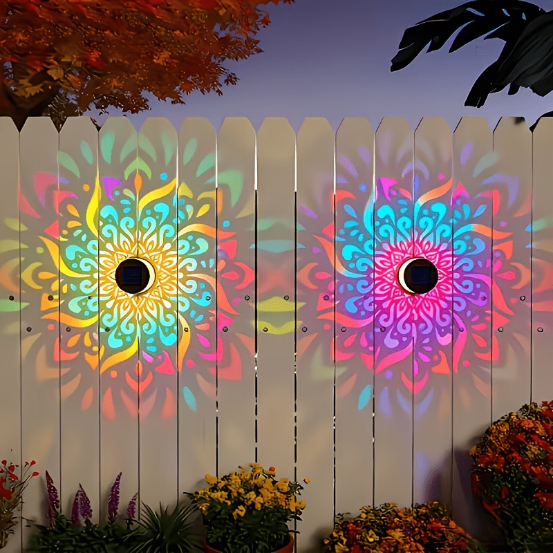Solar LED Wall Light Mandala P - Outdoor Lighting On House ulasan dan harga