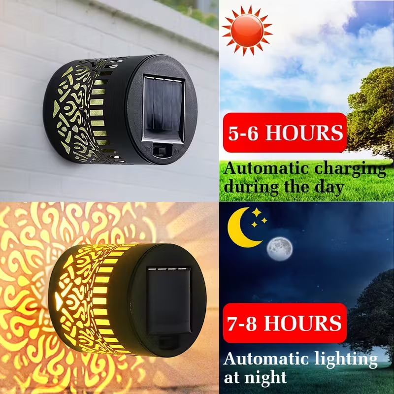 Solar LED Wall Light Mandala P - Outdoor Lighting On House ulasan dan harga