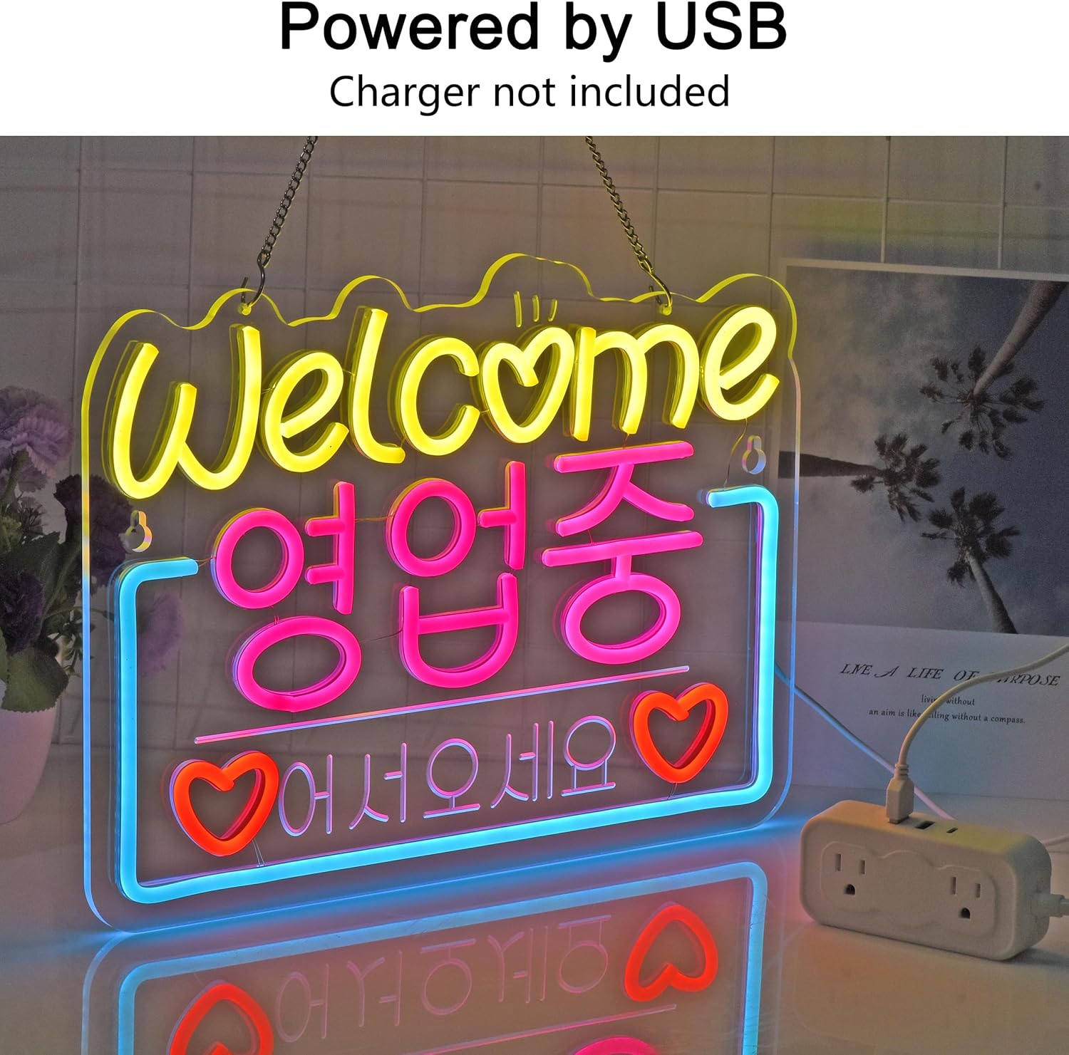 Korean Welcome on Sale Neon Si - Outdoor Lighting On Sale ulasan dan harga